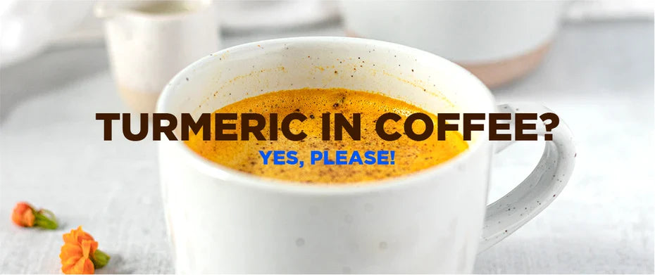 Turmeric in Coffee? Yes, please!