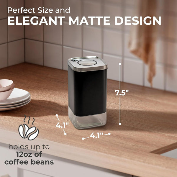KAFF Glass Coffee Canister