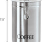 Oggi Stainless Steel Coffee Canister