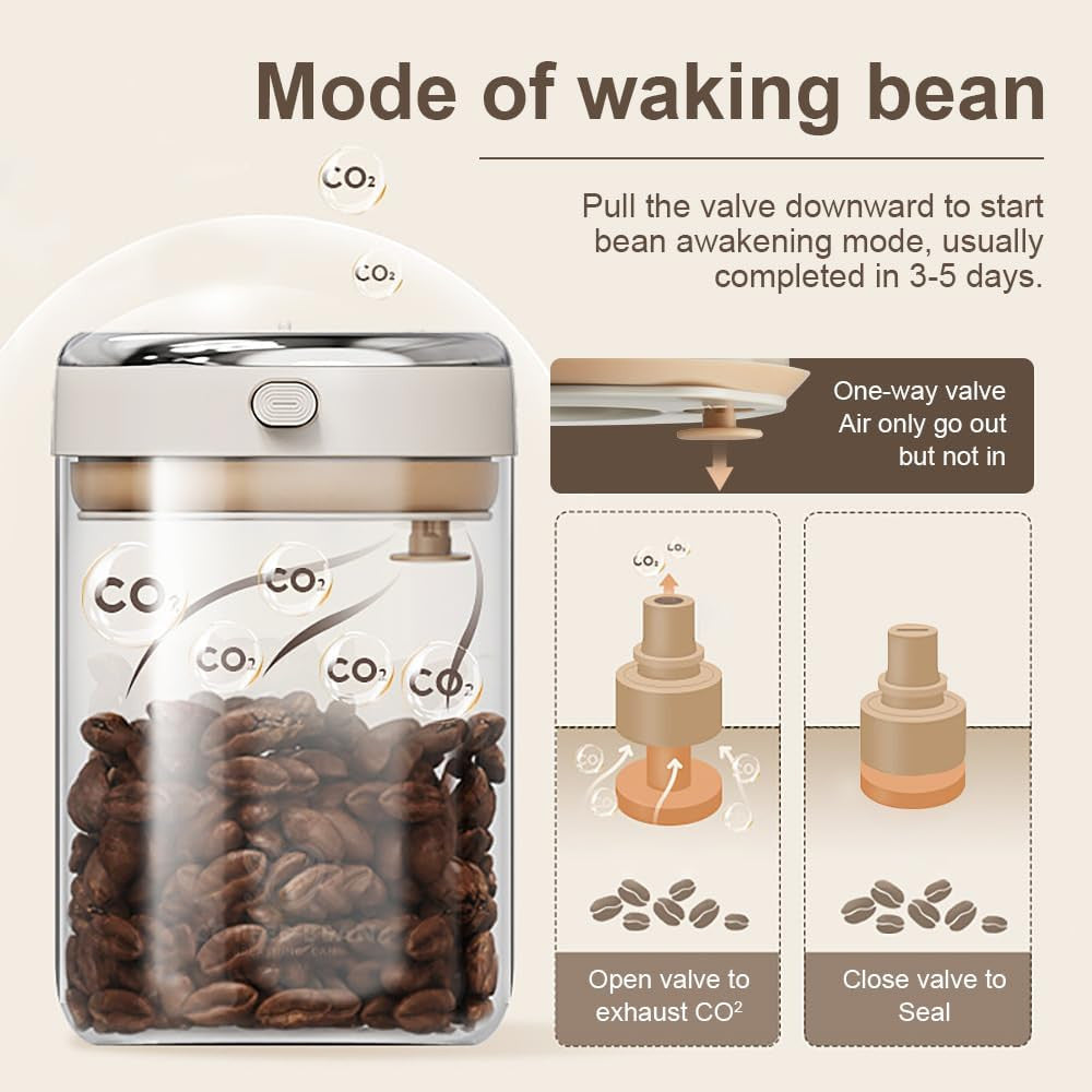 Coffee Bean Storage Container