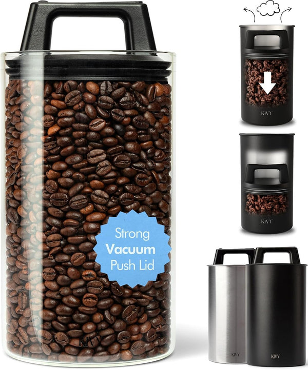 KIVY Vacuum Coffee Canister
