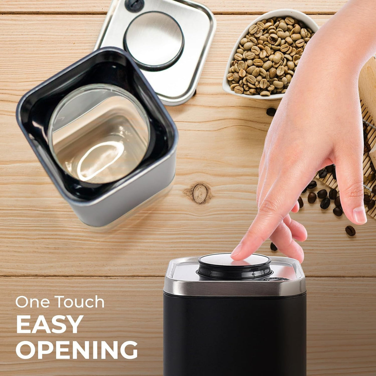 KAFF Glass Coffee Canister
