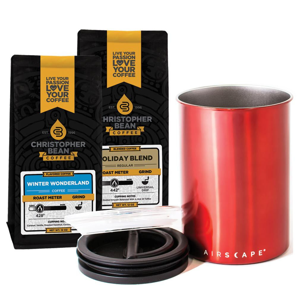 Coffee & Storage Canister - Bundle Deal, 2 Bags (Free Shipping)