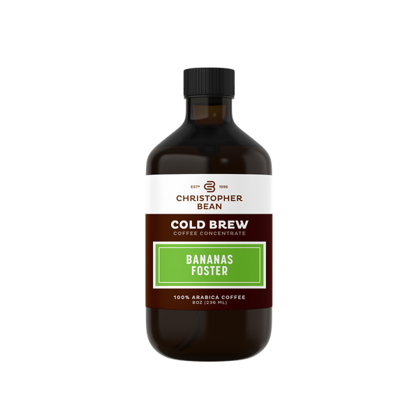 Bananas Foster Cold Brew Bottle Sample