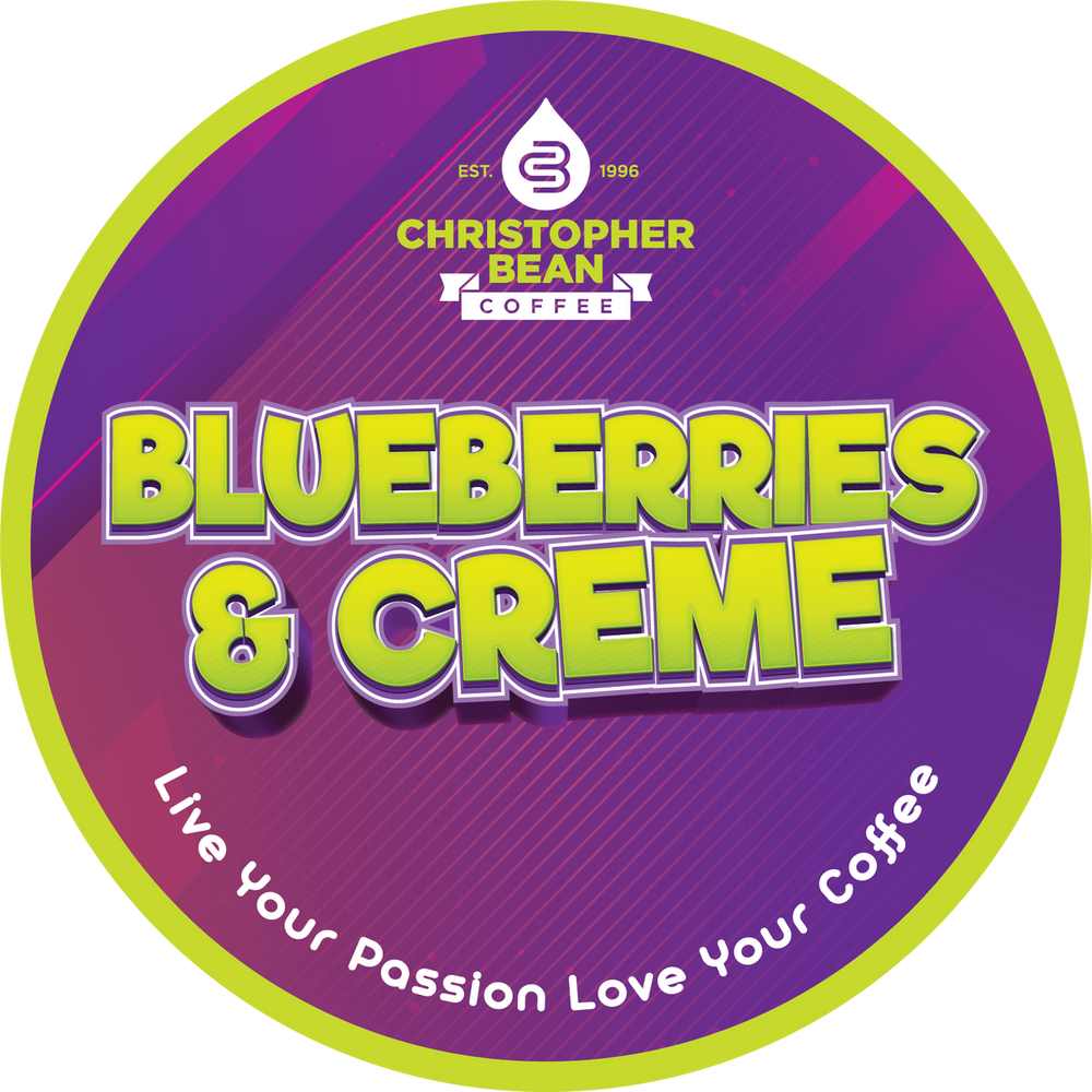 Blueberries & Creme Single Cup Decaf