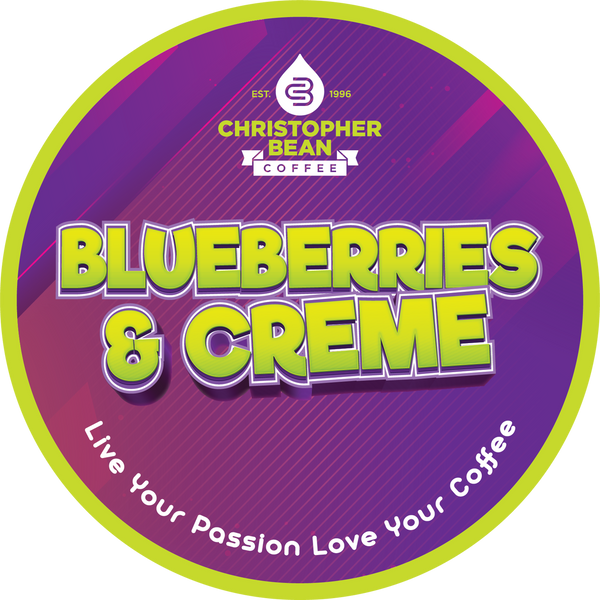 Blueberries & Creme Single Cup Decaf