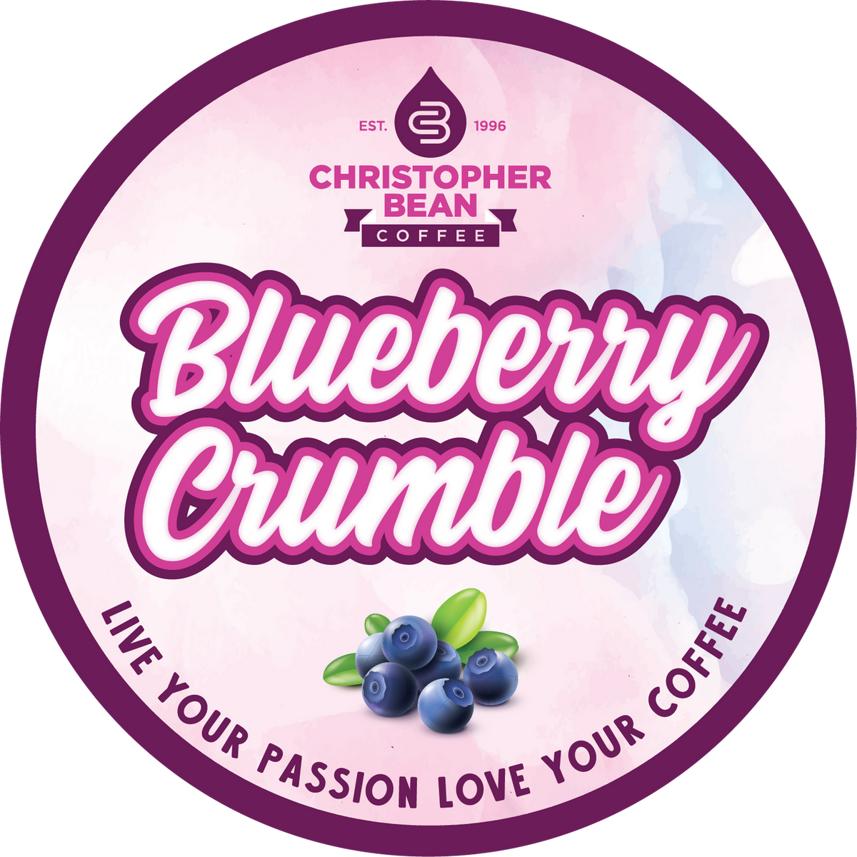 Blueberry Crumble Single Cup