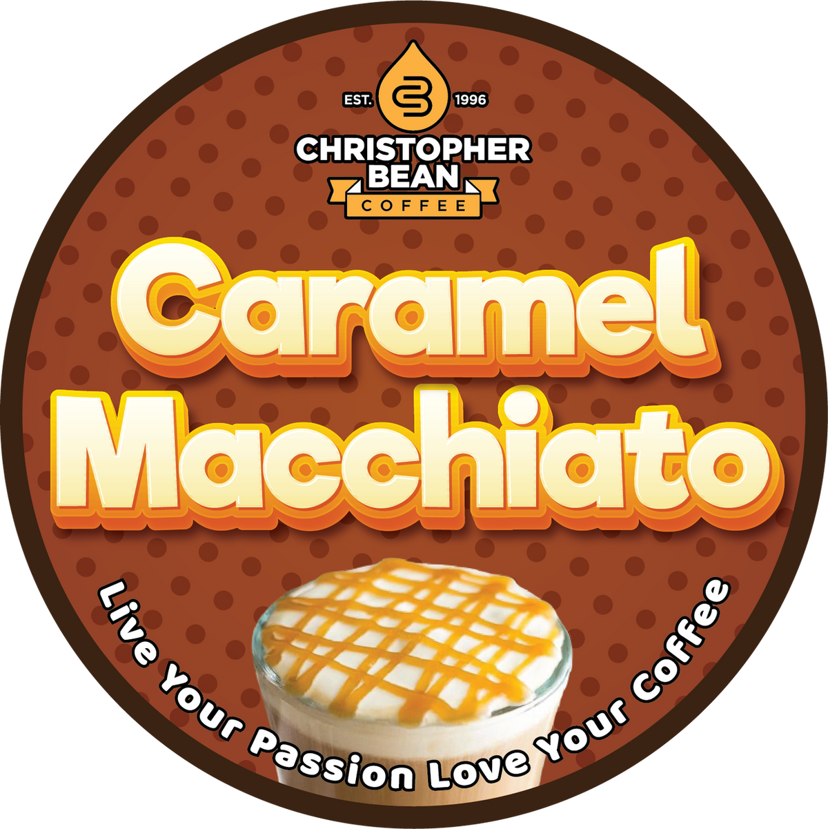 Caramal Machiatto Single Cup Decaf