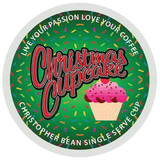 Christmas Cupcake Single Cup