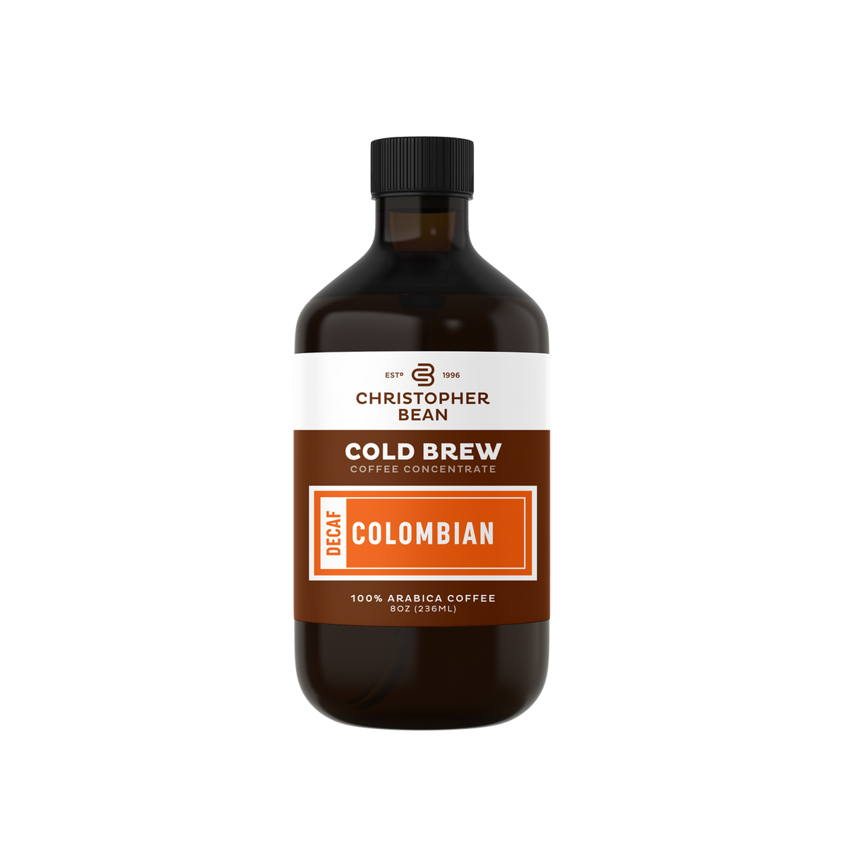 Decaffeinated Dark Colombian Cold Brew Bottle Sample