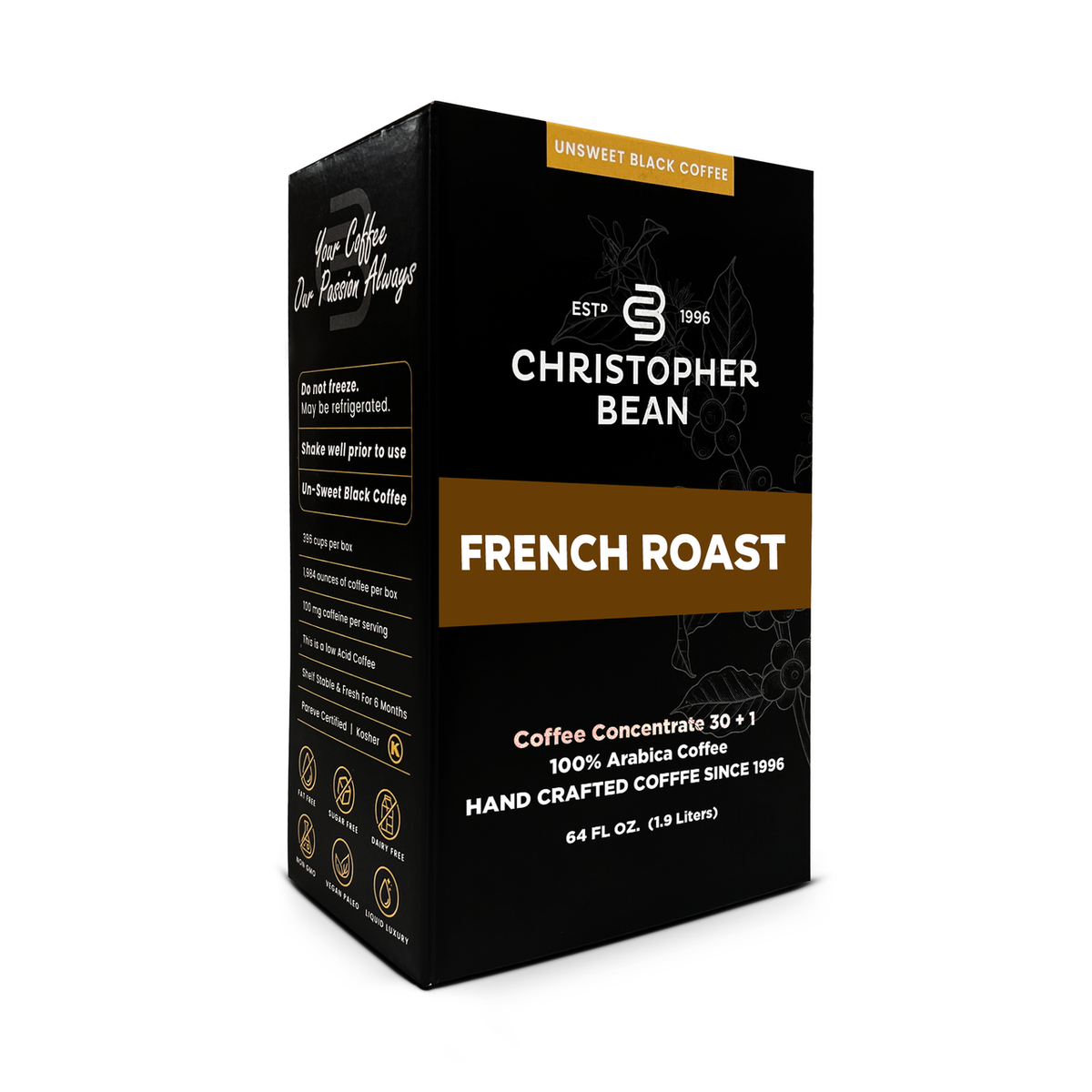 French Roast Coffee Concentrate – Bag-in Box