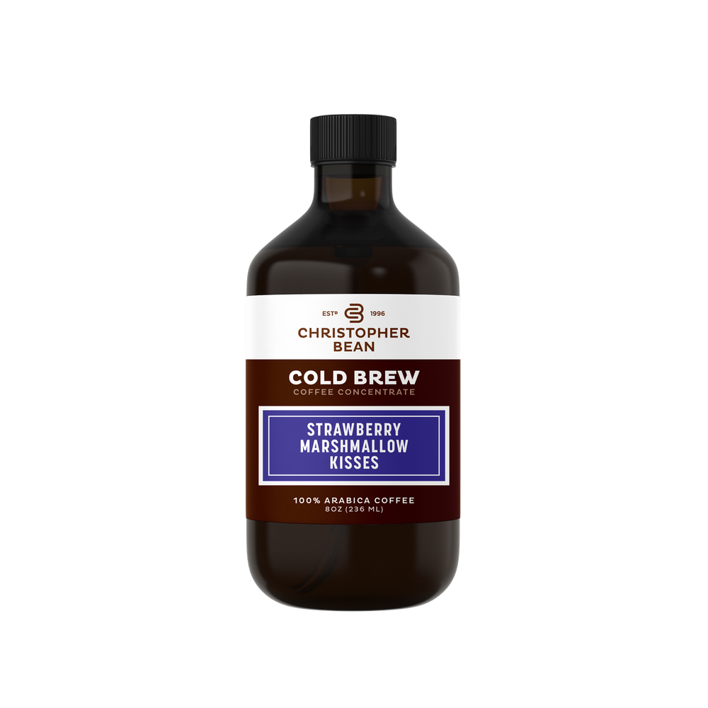 Strawberry Marshmallow Kisses Cold Brew Bottle