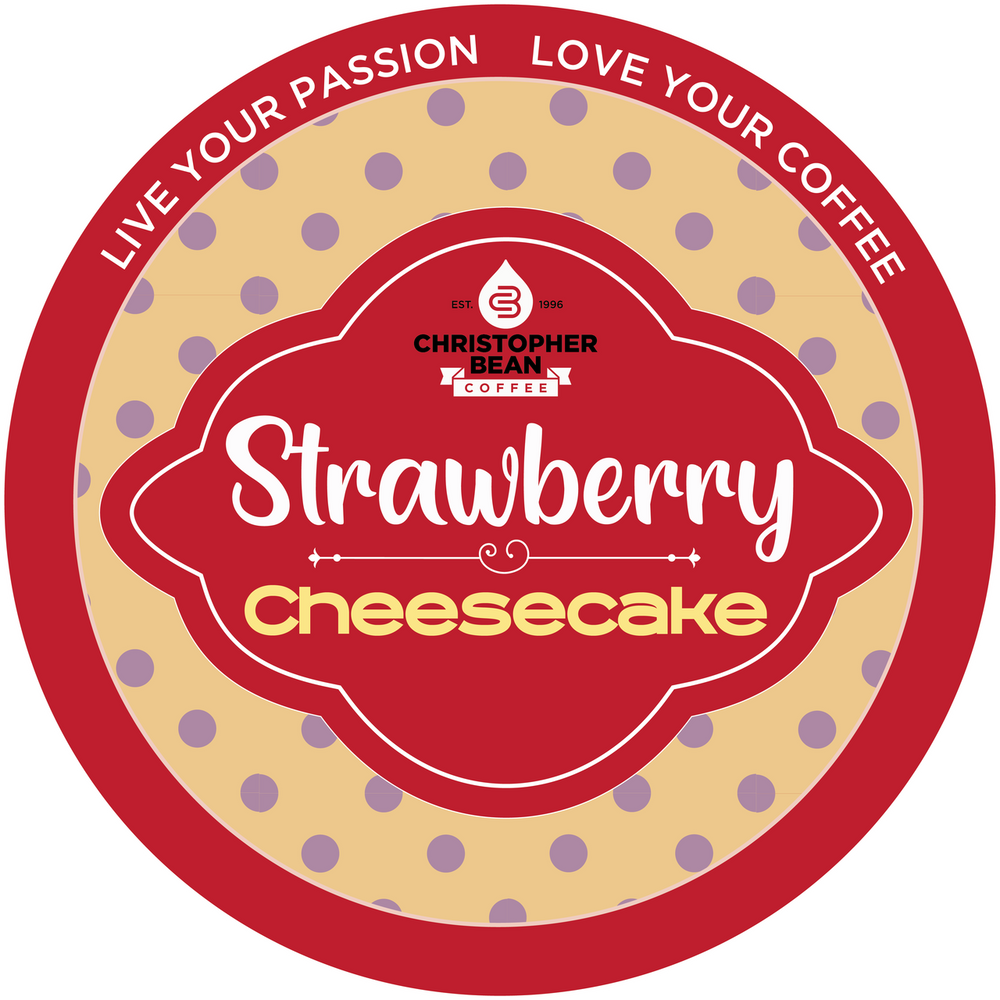 Strawberry Cheesecake Single Cup Decaf