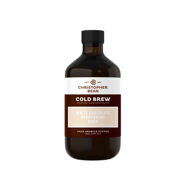 White Chocolate Peppermint Bark Cold Brew Bottle