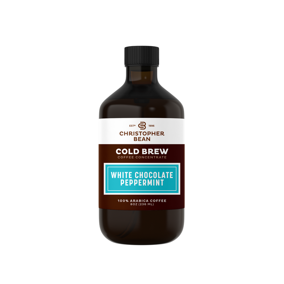 White Chocolate Peppermint Cold Brew Bottle