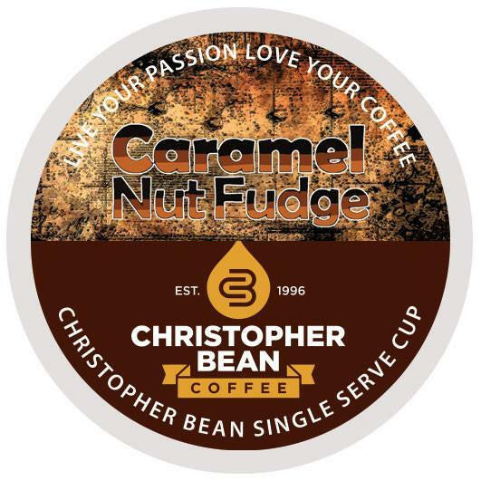 Caramel Nut Fudge Single Cup Decaf