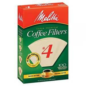 Melitta Coffee Filters Natural Brown Cone