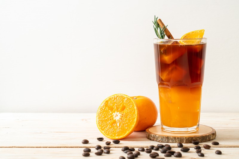 Iced Orange Coffee